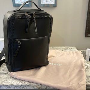 CALPAK Black on Black Backpack travel laptop bag